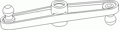 Тяга коробки передач  OR  701711202. Цена: 1000 руб.